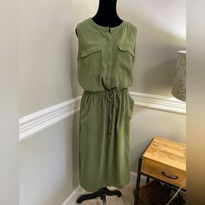 Marona Green Sleeveless Dress